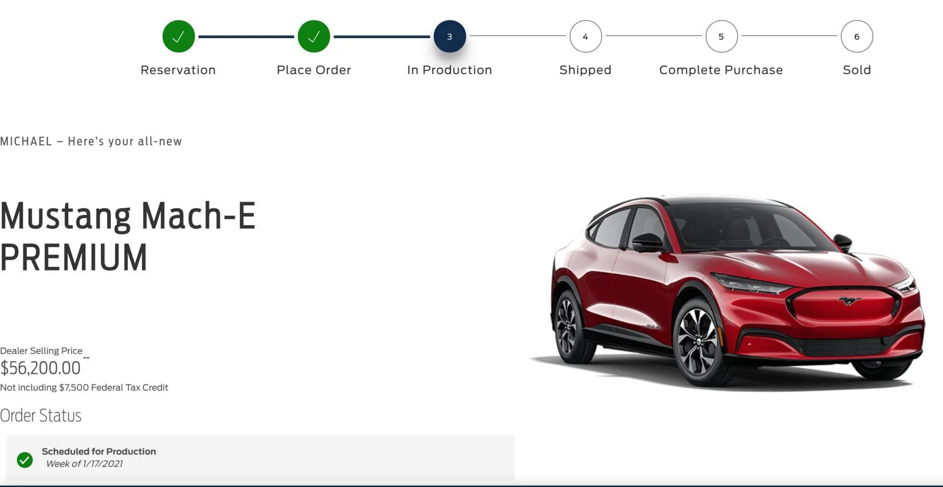 Ford Mustang Mach-E Pricing Question Screen Shot 2021-02-06 at 11.33.13 AM