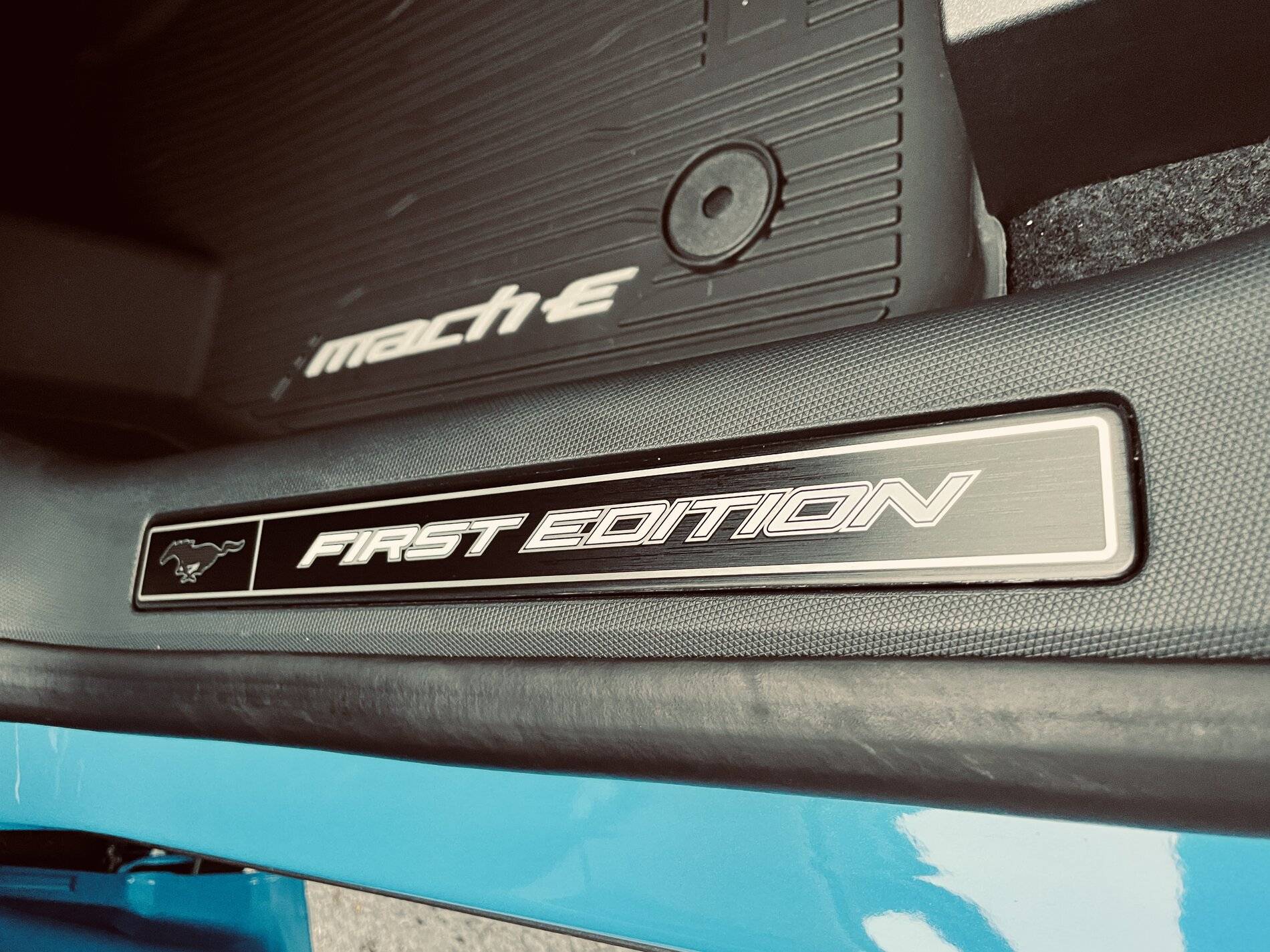 Ford Mustang Mach-E GRABBER BLUE Mach-E Photos F1A468B8-C092-40AC-BEB9-436A1D9DAD5F