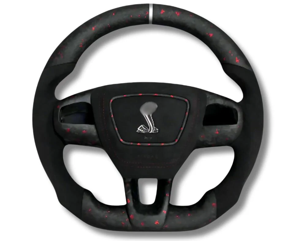 Ford Mustang Mach-E Finally the Yoke Steering Wheel is installed! HD wheel