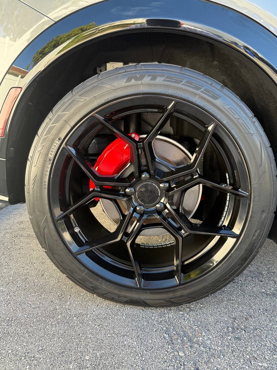 Ford Mustang Mach-E Ceramic coated wheels done. IMG_3521