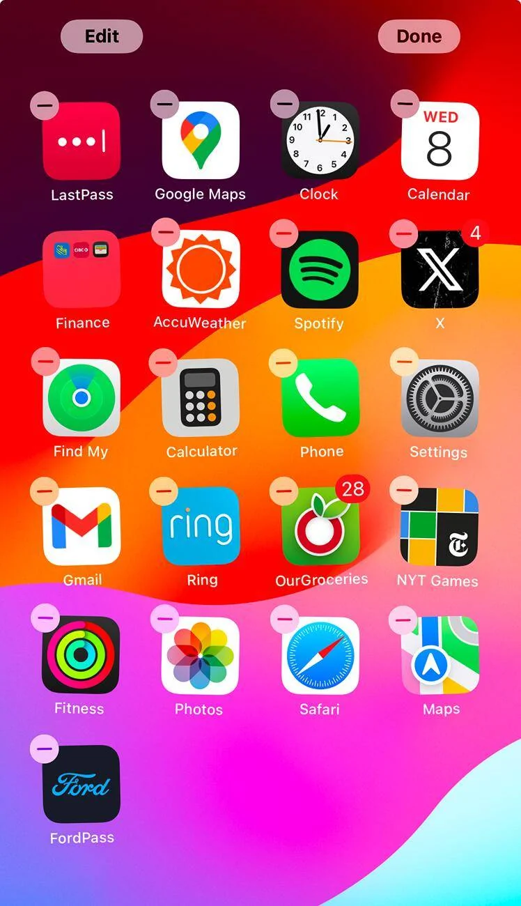 Ford Mustang Mach-E Ford Pass App Widget is back but no functions? 1736359460088-tn
