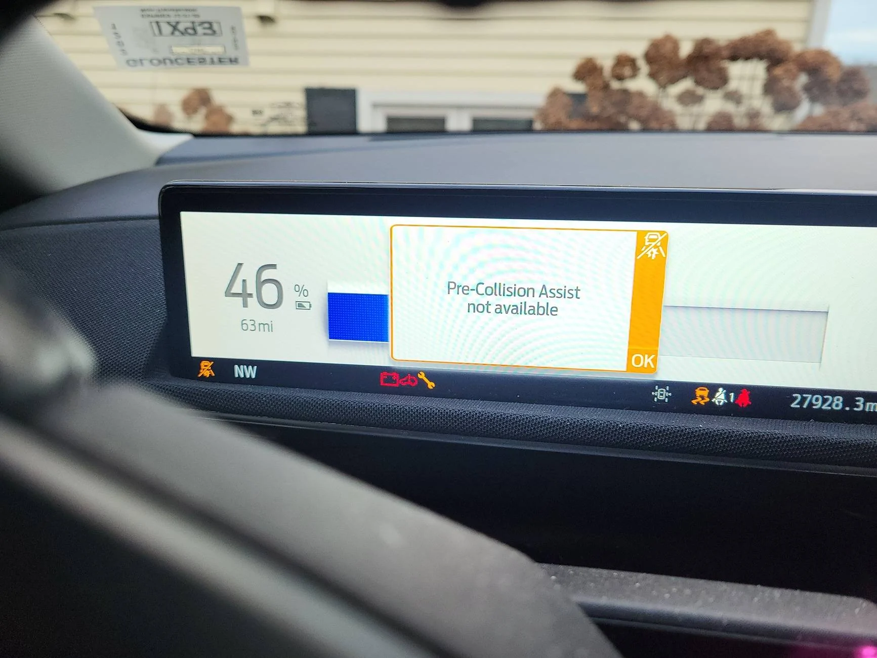 Ford Mustang Mach-E Error messages no start no charge 20250109_075550