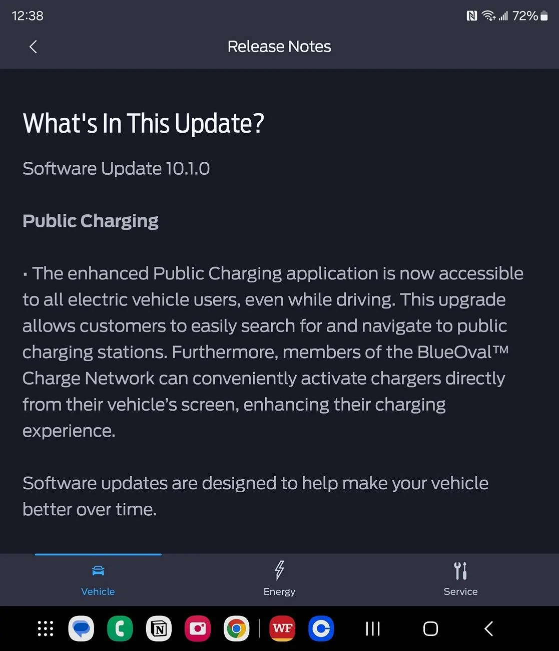 Ford Mustang Mach-E Android Auto/Google maps EV routing not working 1000051710