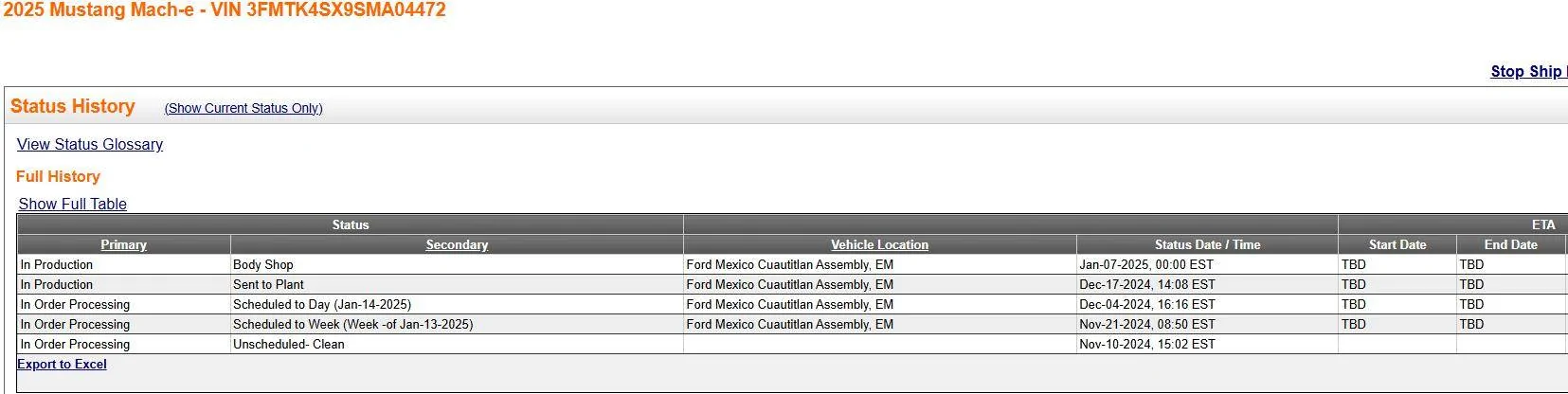 Ford Mustang Mach-E 2025 Mach-E Order Guide VV