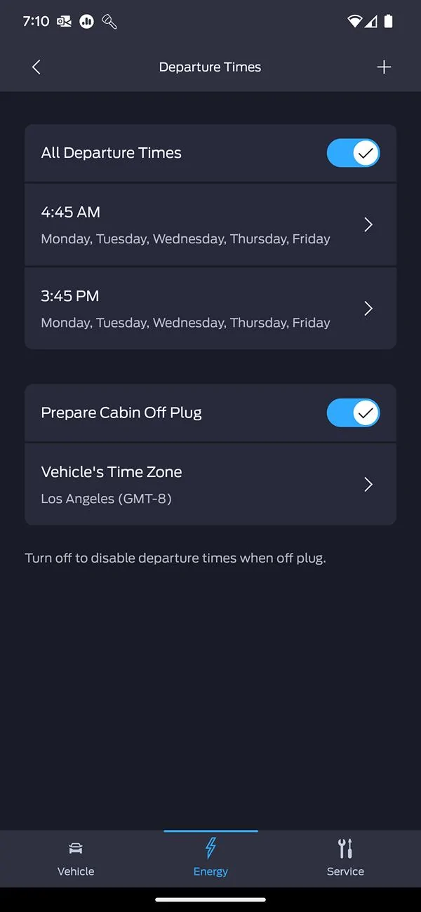 Ford Mustang Mach-E I don't think my preconditioning is working Screenshot_20250117-071000