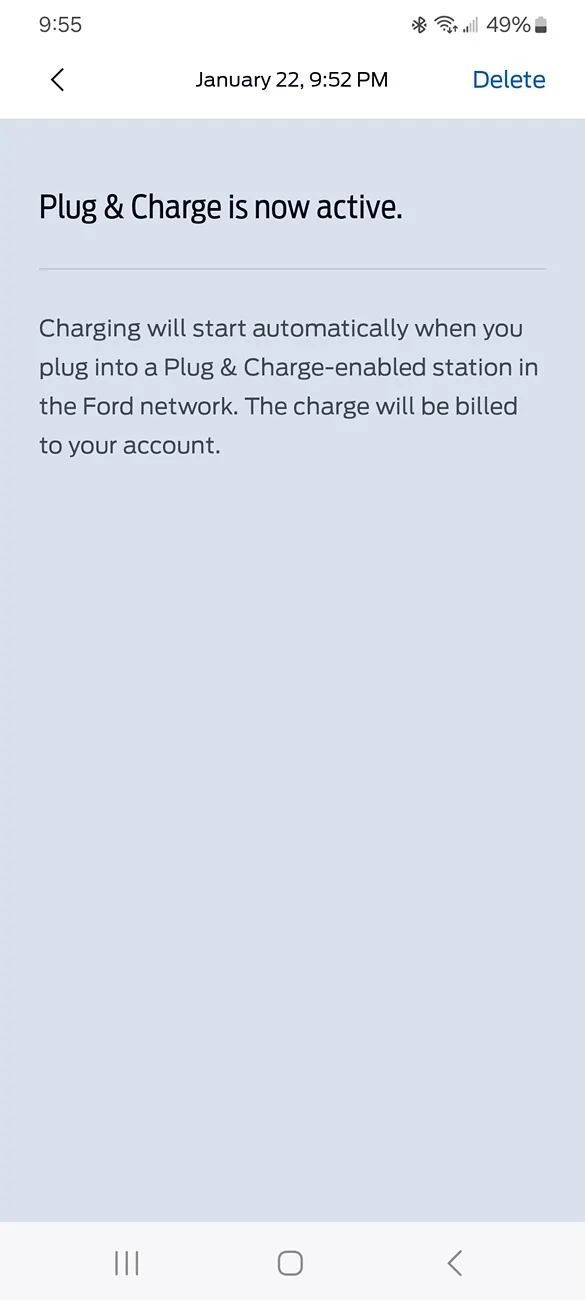 Ford Mustang Mach-E FordPass 5.10.1 (Android) Public Charging Fix Screenshot_20250122_215515_FordPass