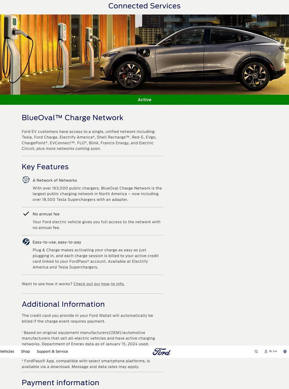 Ford Mustang Mach-E Plug and Charge Not Functioning Screenshot 2025-01-23 at 04-53-14 Connected Services Ford Owner Support