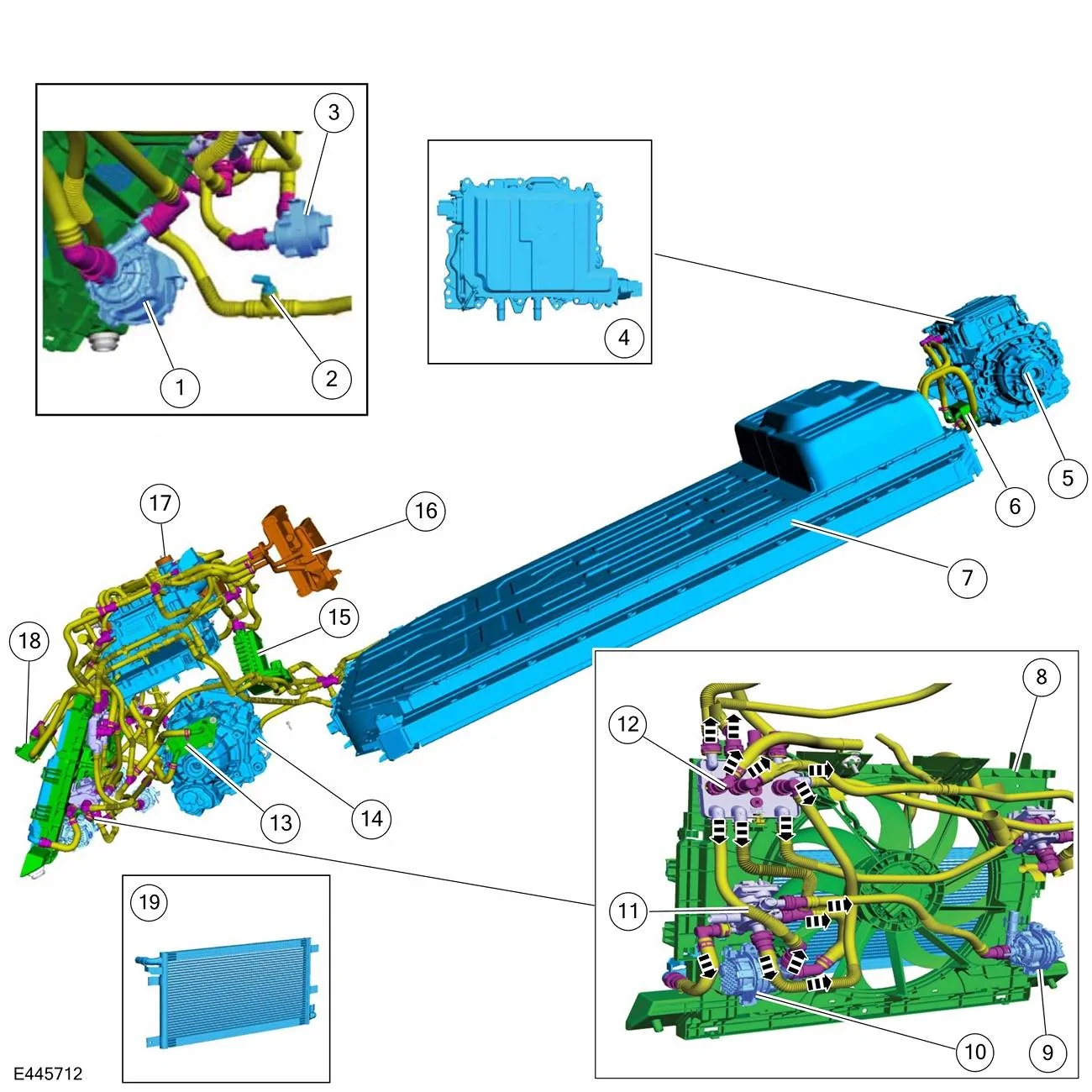 Ford Mustang Mach-E 2025 Mach-E Heat Pump Technical Info Drivetrain cooling