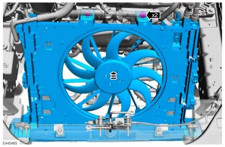 Ford Mustang Mach-E 2025 Mach-E Heat Pump Technical Info Cooling Fan