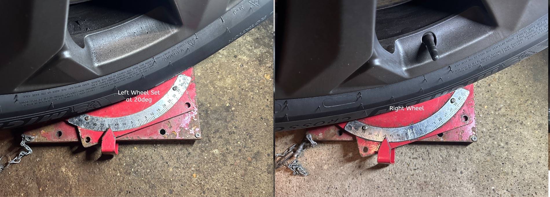 Ford Mustang Mach-E 23 GTPE, tires slipping in the cold? 04 Left set at 20d