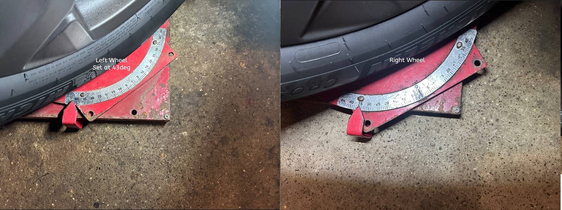 Ford Mustang Mach-E 23 GTPE, tires slipping in the cold? 05 Left set at 43d