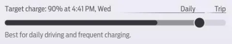 Ford Mustang Mach-E Announcing: Expanded Charge Settings – Take Control of Your Charge 04 - Slider Detail Cro