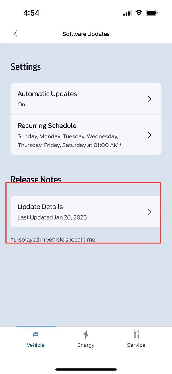 Ford Mustang Mach-E New Climate Settings in FordPass App IMG_0299