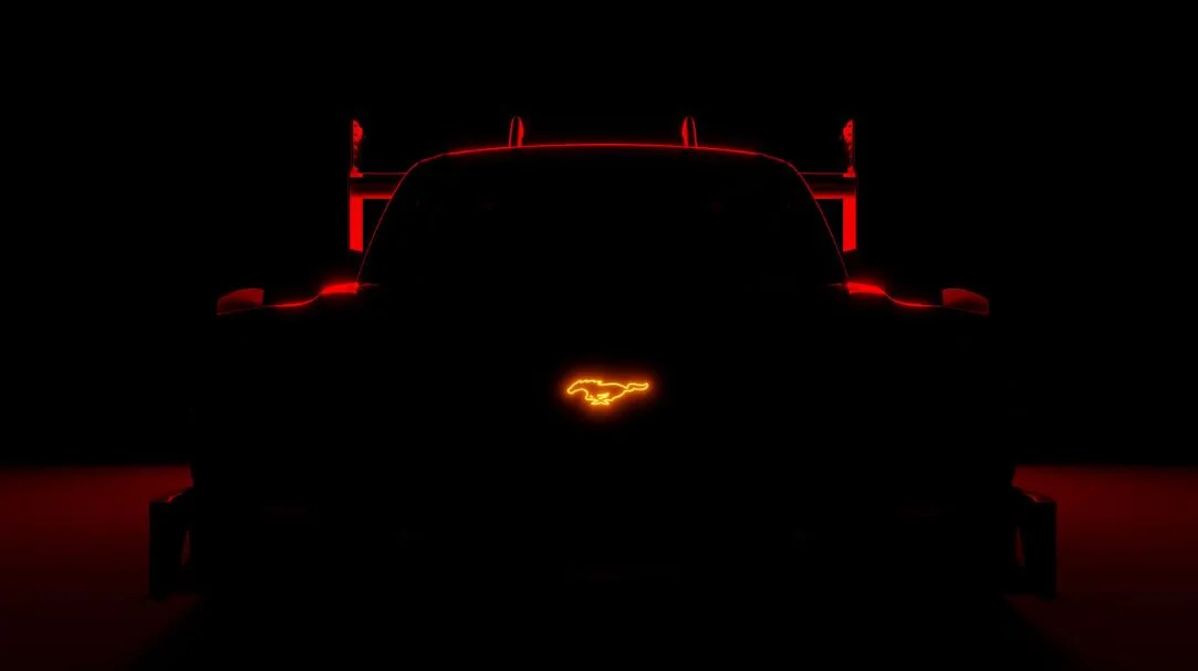 Ford Mustang Mach-E MACH-E NASCAR Race Car Prototype first look 1738358399928-53