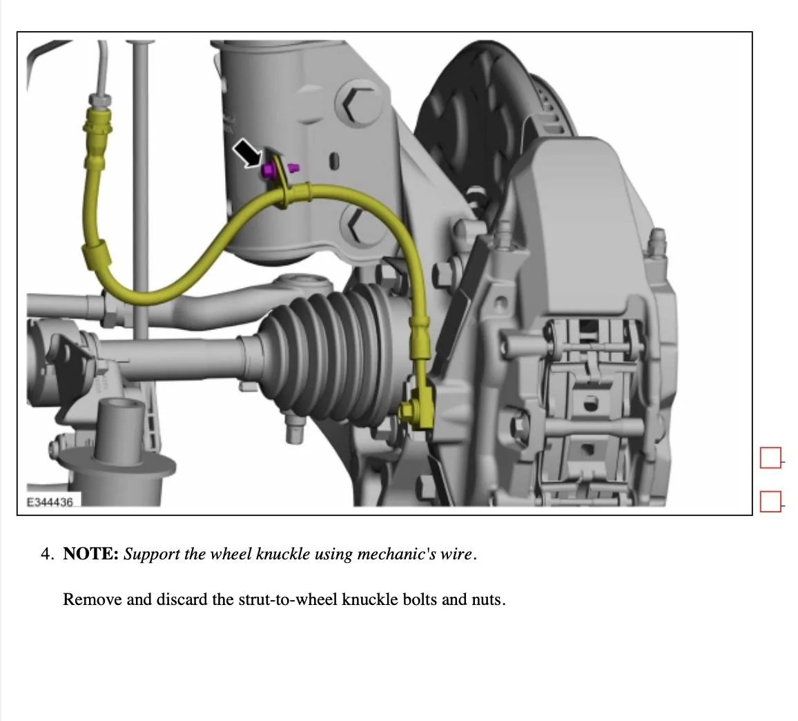 Ford Mustang Mach-E Tire wear front inside edge Screenshot 2025-02-01 at 6.35.39 AM