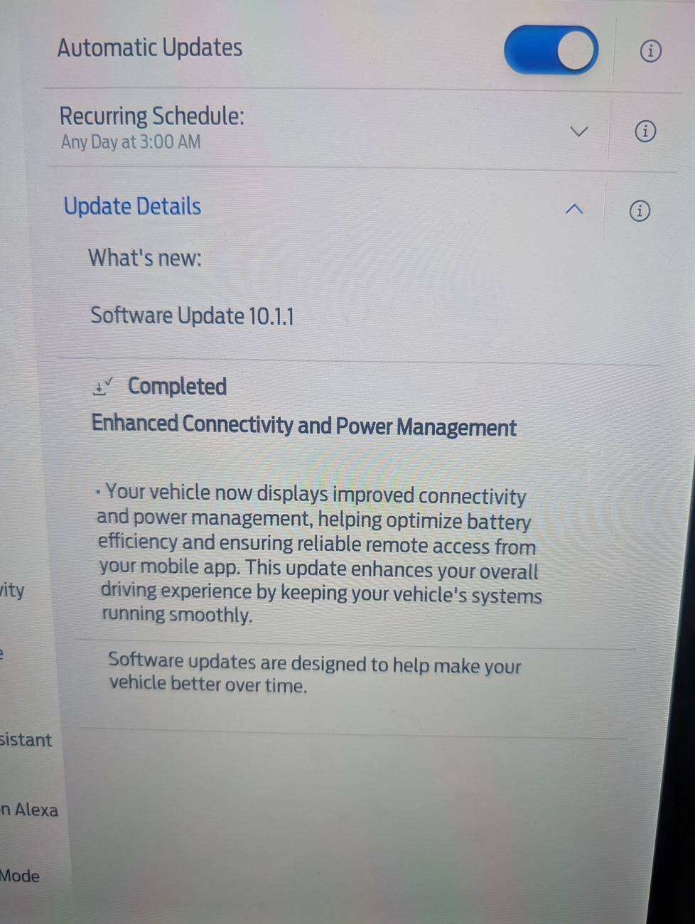 Ford Mustang Mach-E Stuck on "Getting the latest software update status..." 1000015789
