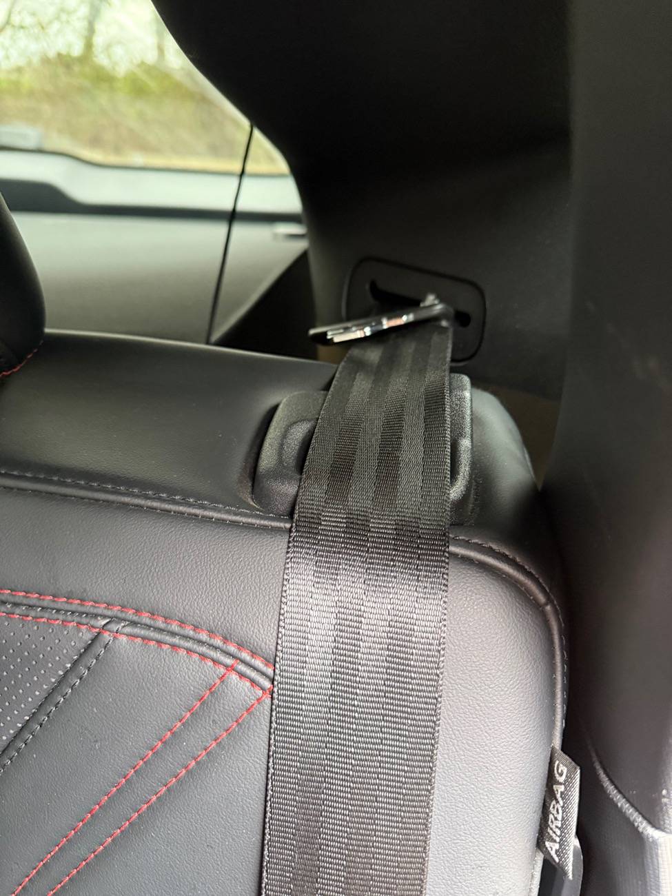 Ford Mustang Mach-E Seatbelt Damage IMG_5558