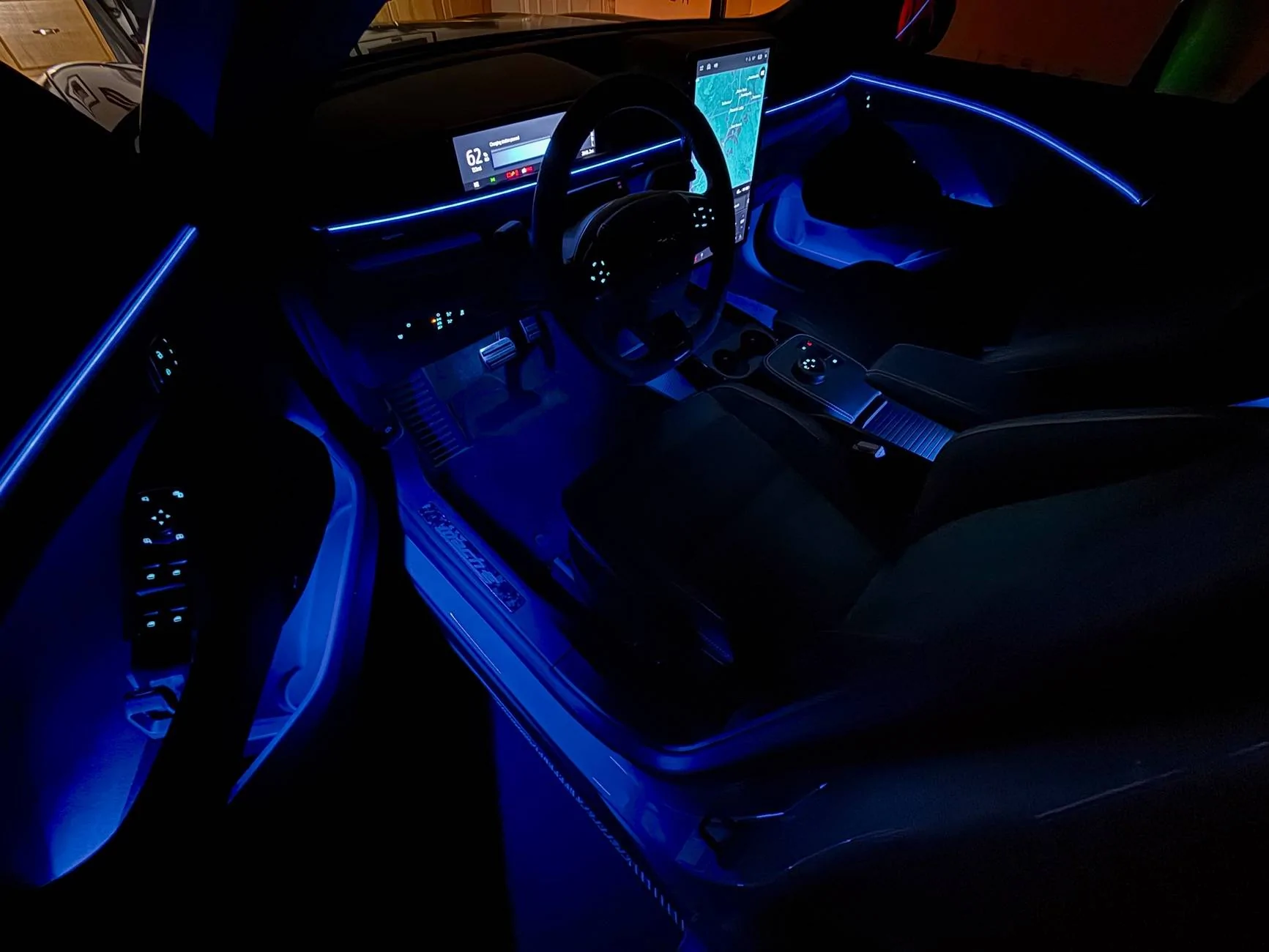 Ford Mustang Mach-E Has anyone installed interior LED trim lights? IMG_4296