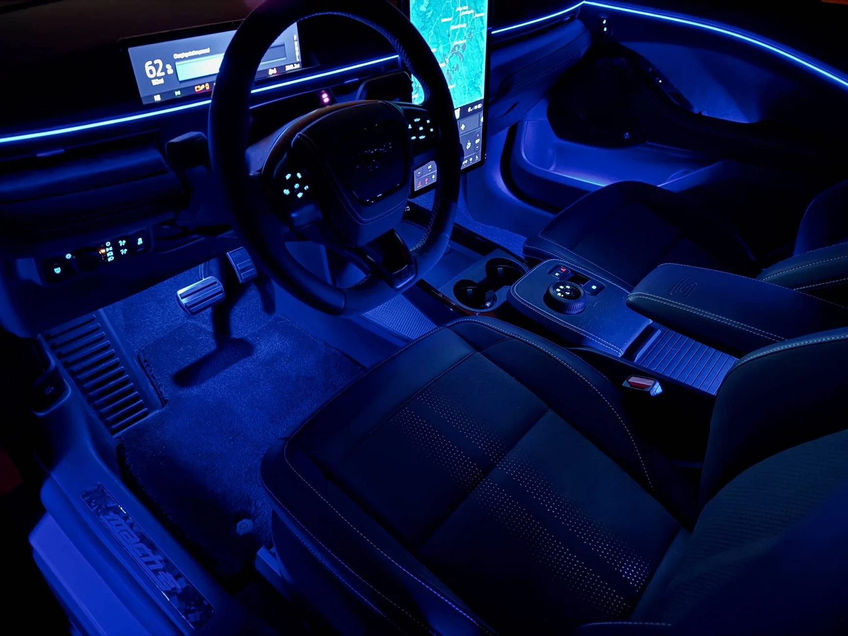 Ford Mustang Mach-E Has anyone installed interior LED trim lights? IMG_4303