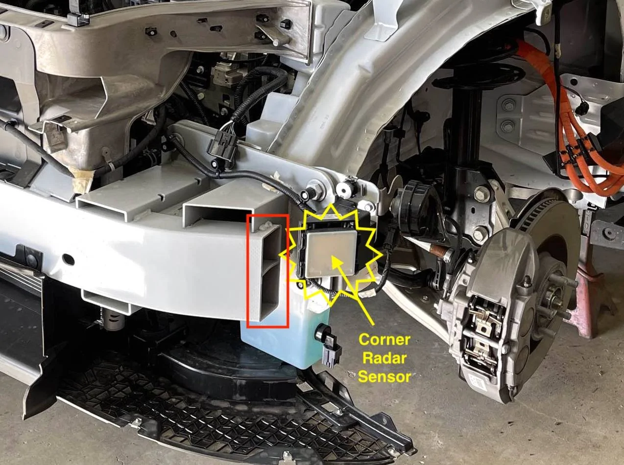 Ford Mustang Mach-E TSB 25-2040 - Unintended Deceleration Without A Vehicle In Front When Using Adaptive Cruise Control Or BlueCruise Mach-E Front Radar Bumper
