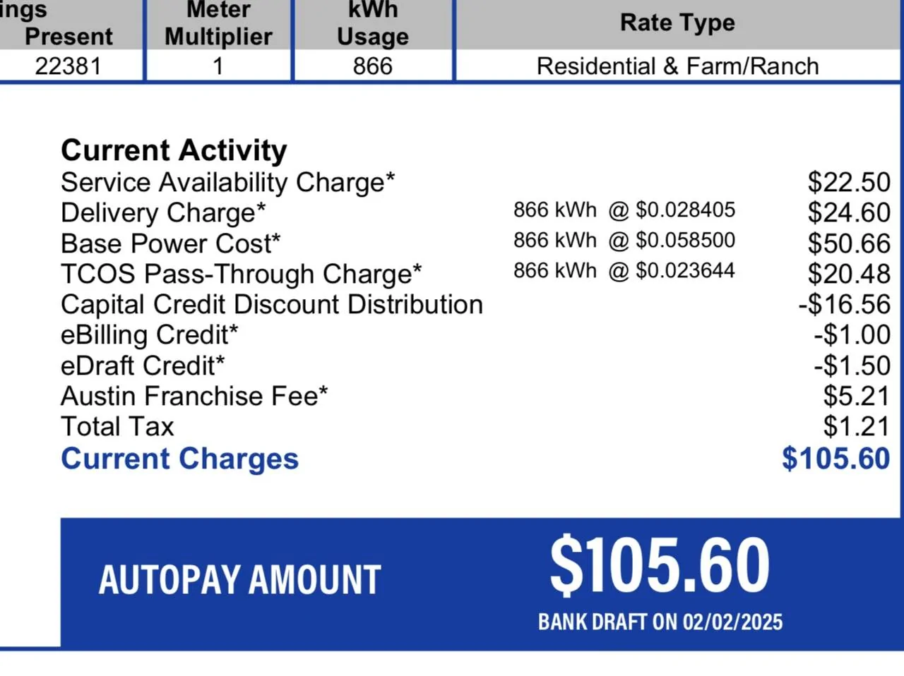 Ford Mustang Mach-E BGE customers: what's your "gross" electric cost at home? 1739810797743-3i