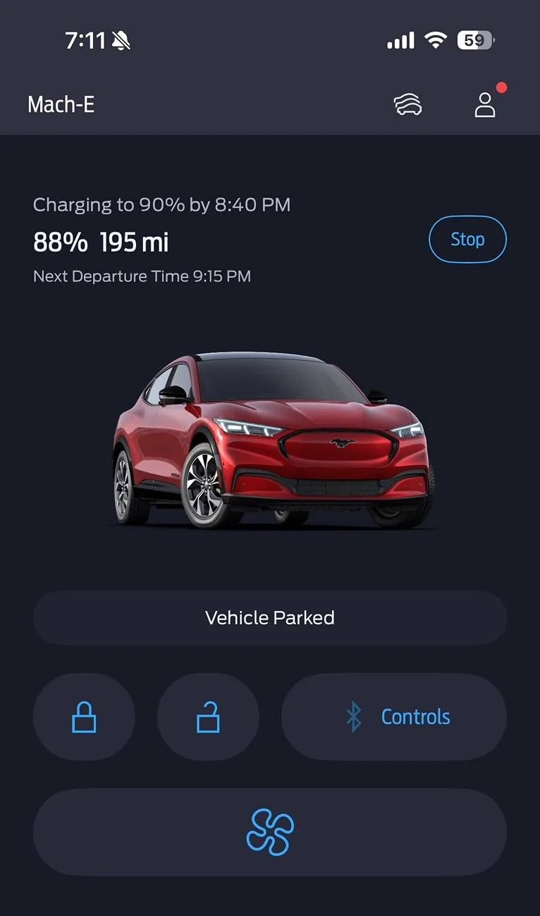 Ford Mustang Mach-E FordPass Update - Dark Mode/New Authorization IMG_0511
