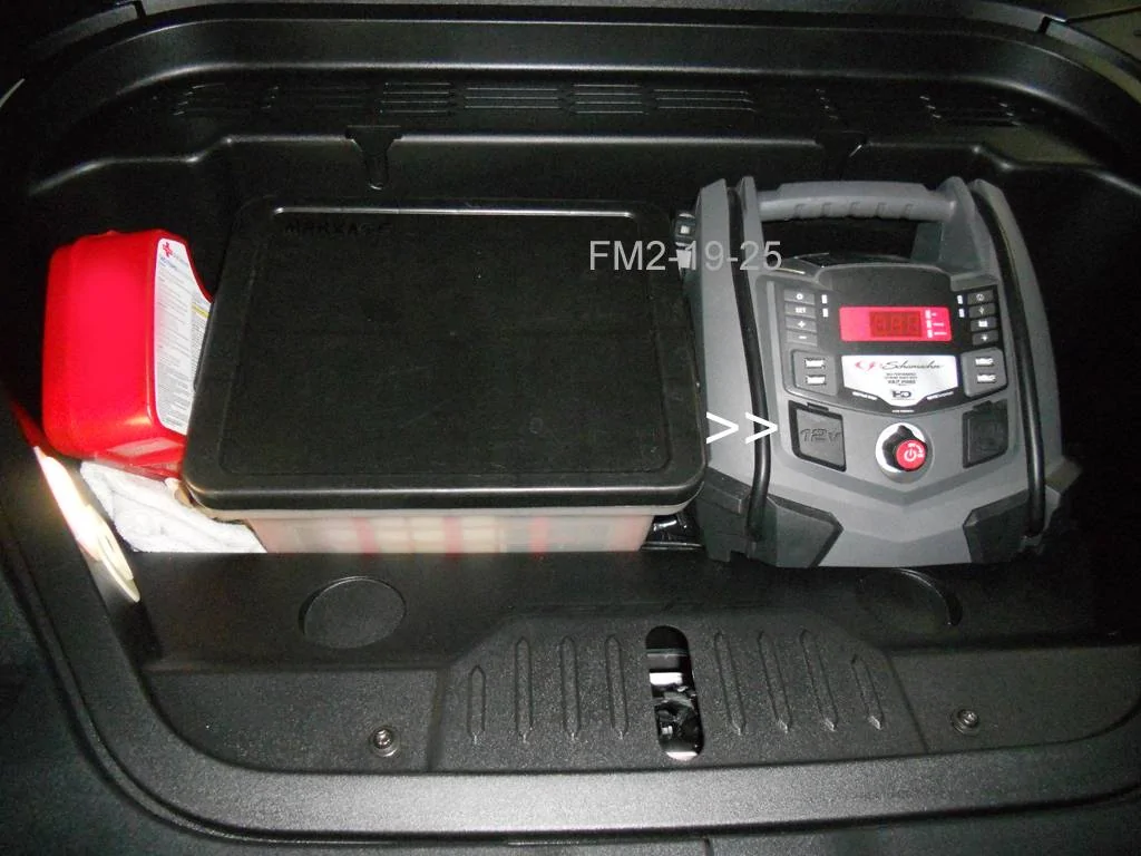 Ford Mustang Mach-E Possible "backup solution" for failed 12-volt battery?? MachE Frunk SW