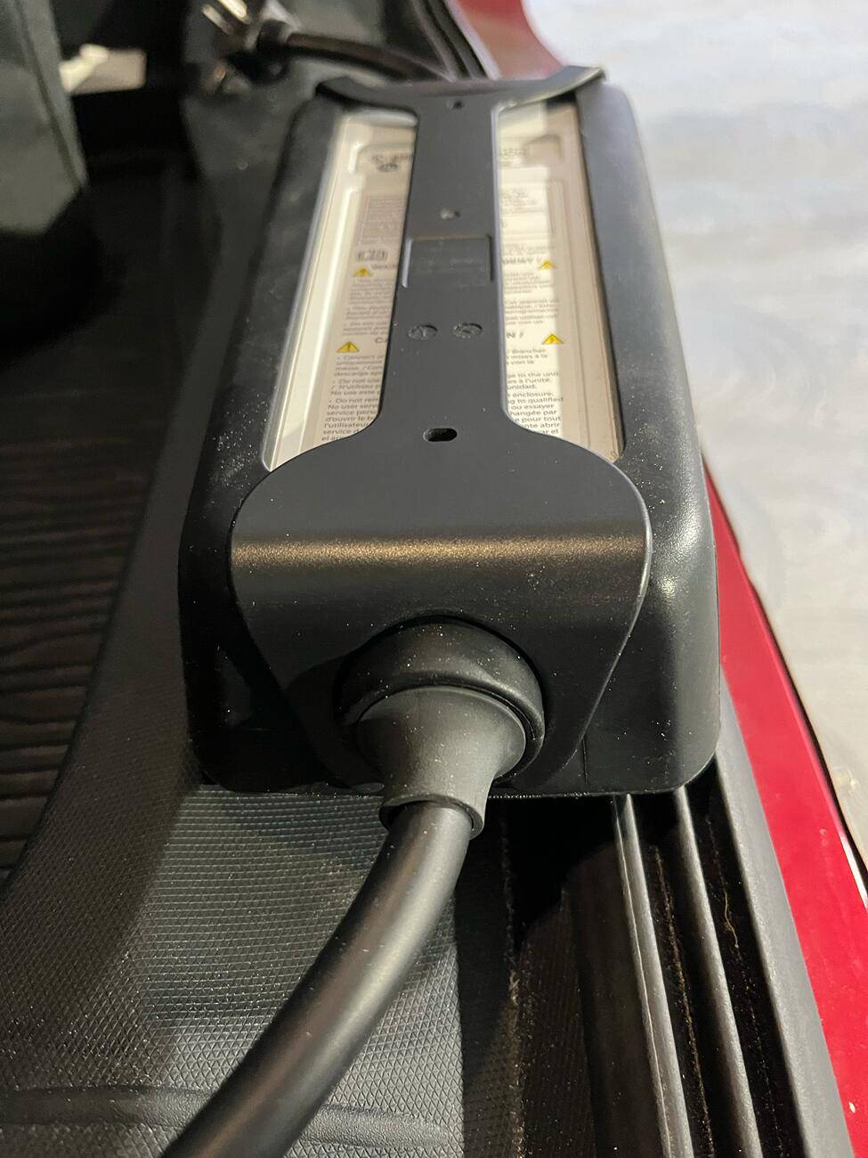 Ford Mustang Mach-E Leaving Charging Cable Plugged in wall when not in use tempImageEhRSsS