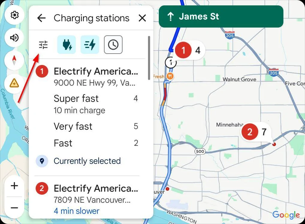 Ford Mustang Mach-E How to enable routing to NACS chargers in Google Maps on Android Auto NACS3