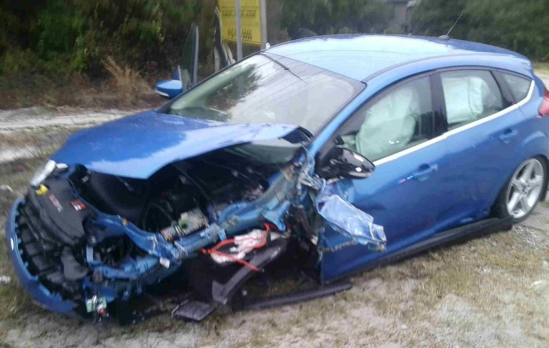 Ford Mustang Mach-E Wife got t-boned - totaled? (Update - Totaled) FordE