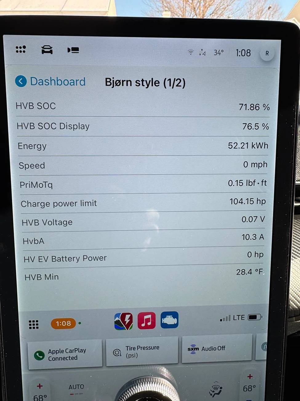 Ford Mustang Mach-E HowTo: use OBD-II and CarScanner to see Power Output/Regen/Charging and other data IMG_7752