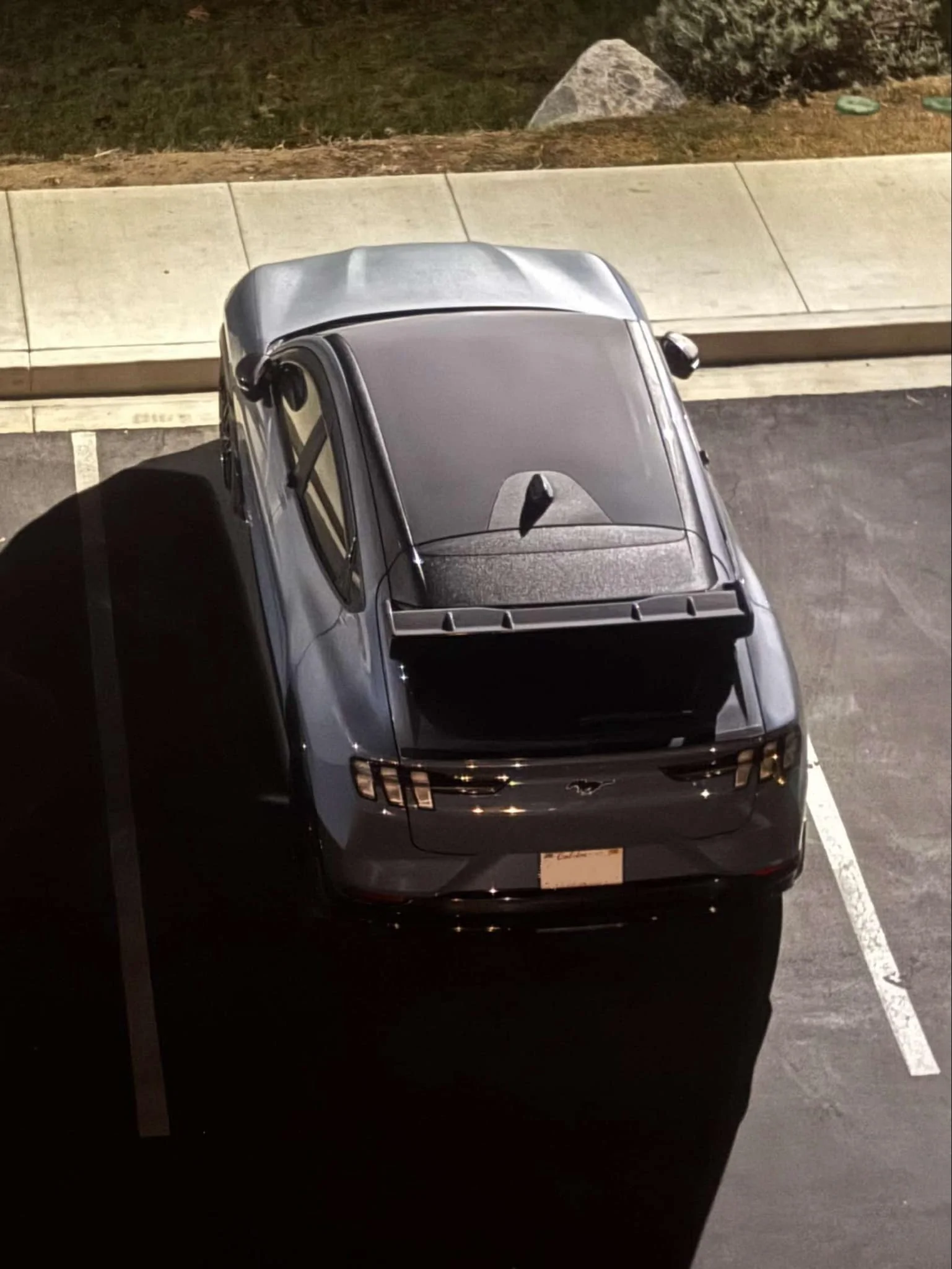 Ford Mustang Mach-E Do you know we have three different spoilers? 5ed1f14e-b662-4485-ad18-1034ee54abd5
