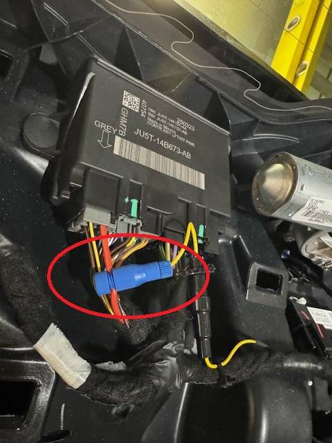 Ford Mustang Mach-E EV-VIDA Handsfree Liftgate Module Tips/Hints module power ta