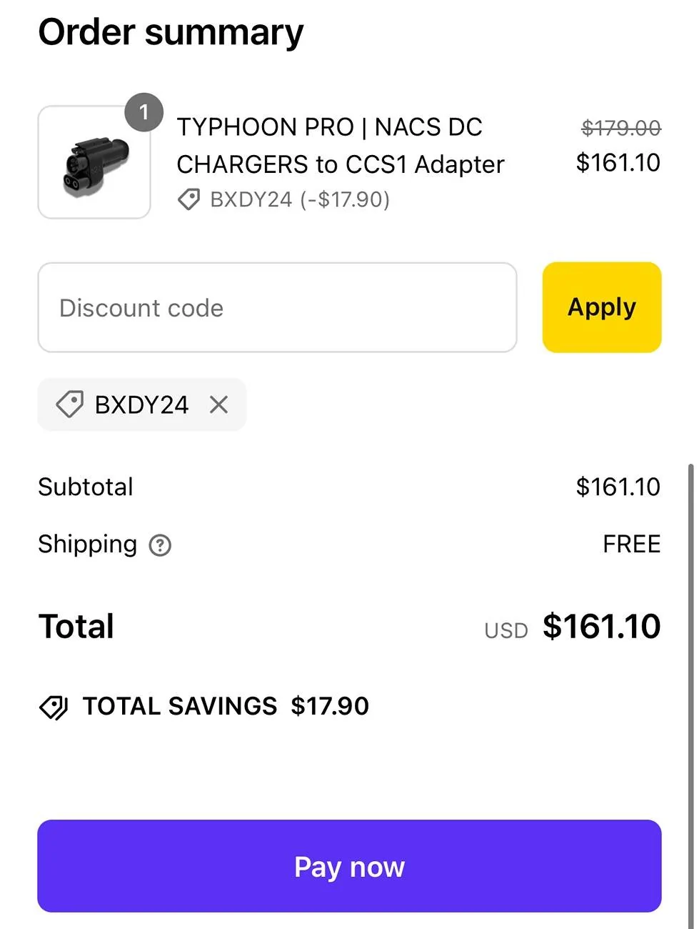 Ford Mustang Mach-E Tesla Adapter - aftermarket recommendations? IMG_3612