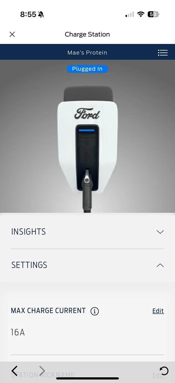 Ford Mustang Mach-E Charging Fault at Home on Level 2 now Slow Charge IMG_1667