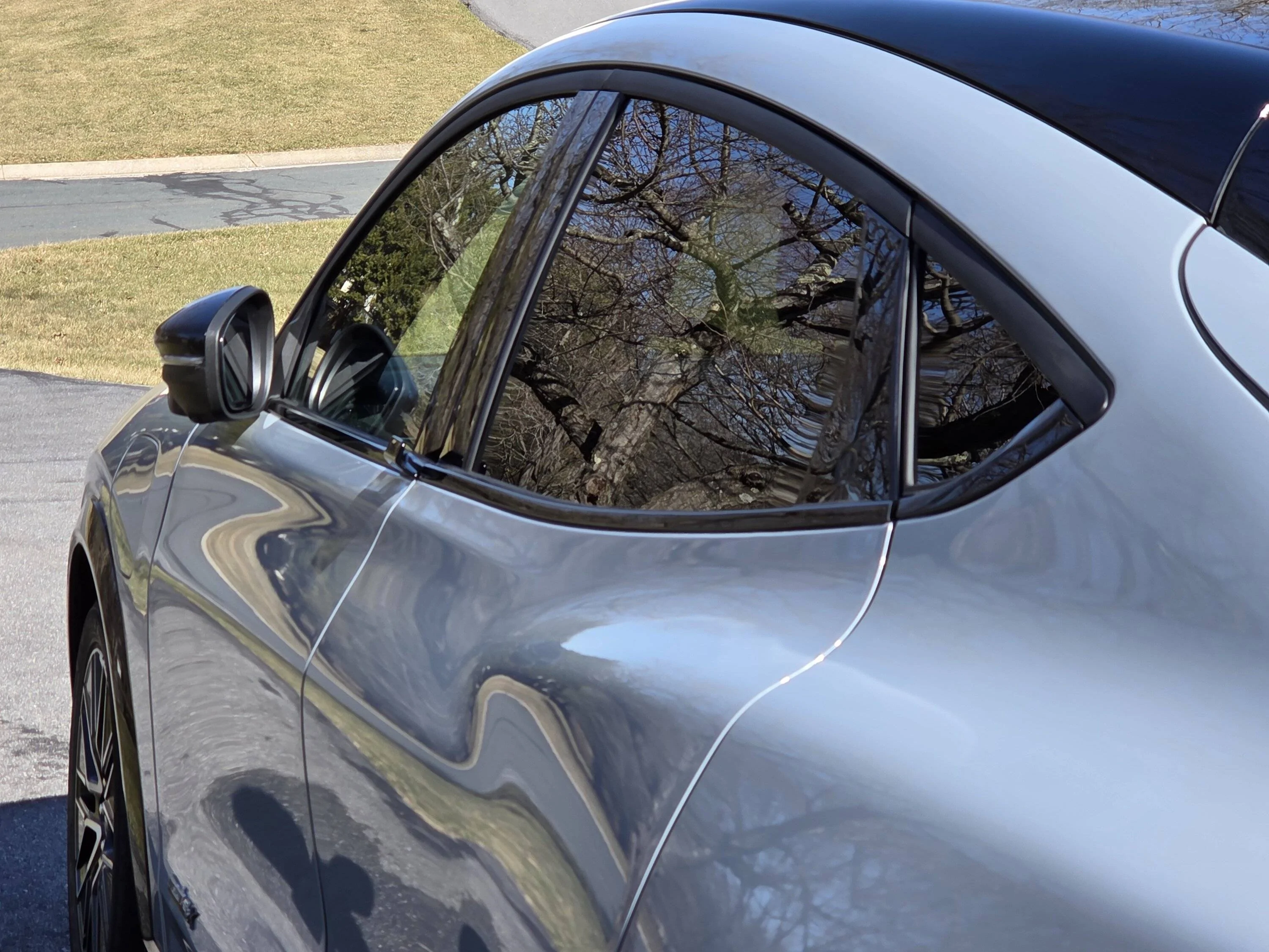 Ford Mustang Mach-E Glacier gray...first Zaino application 1000011415