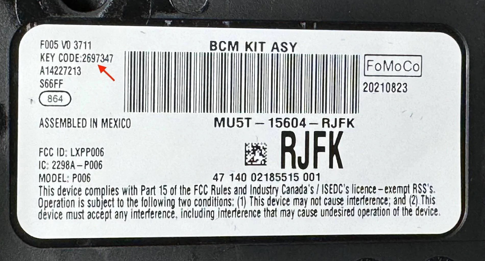 Ford Mustang Mach-E keyless frustration 1702587224385