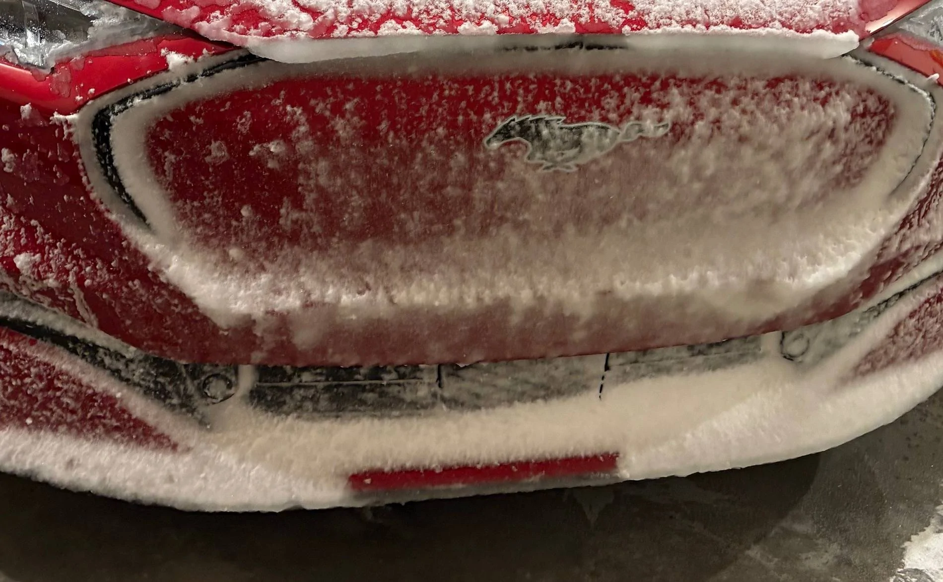 Ford Mustang Mach-E Multiple sensor failures during and after driving in blizzard. Normal?? IMG_0535