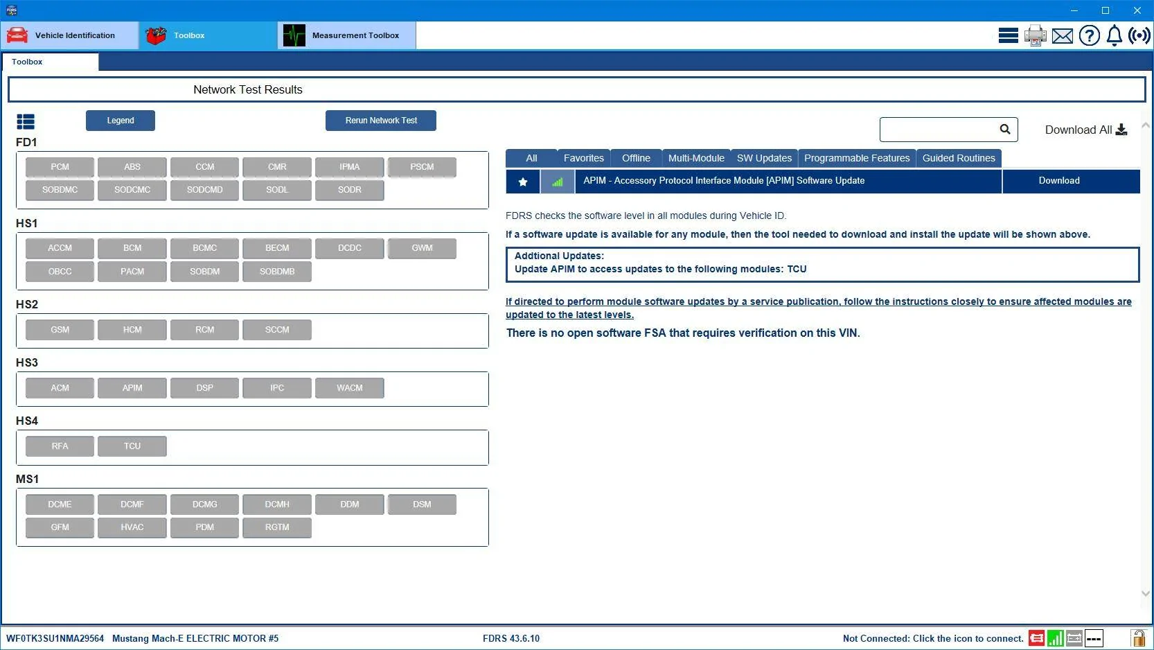 Ford Mustang Mach-E Post here if you have an active FDRS account and are willing to look up info for others WF0TK3SU1NMA29564-18-Mar-25