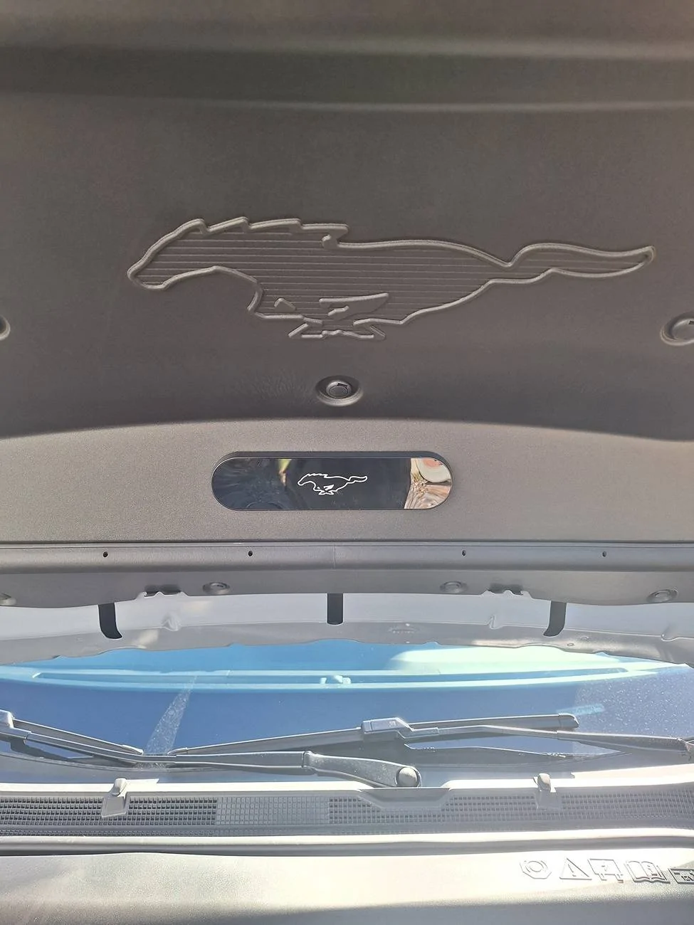 Ford Mustang Mach-E Light up pony in the frunk 1000005722