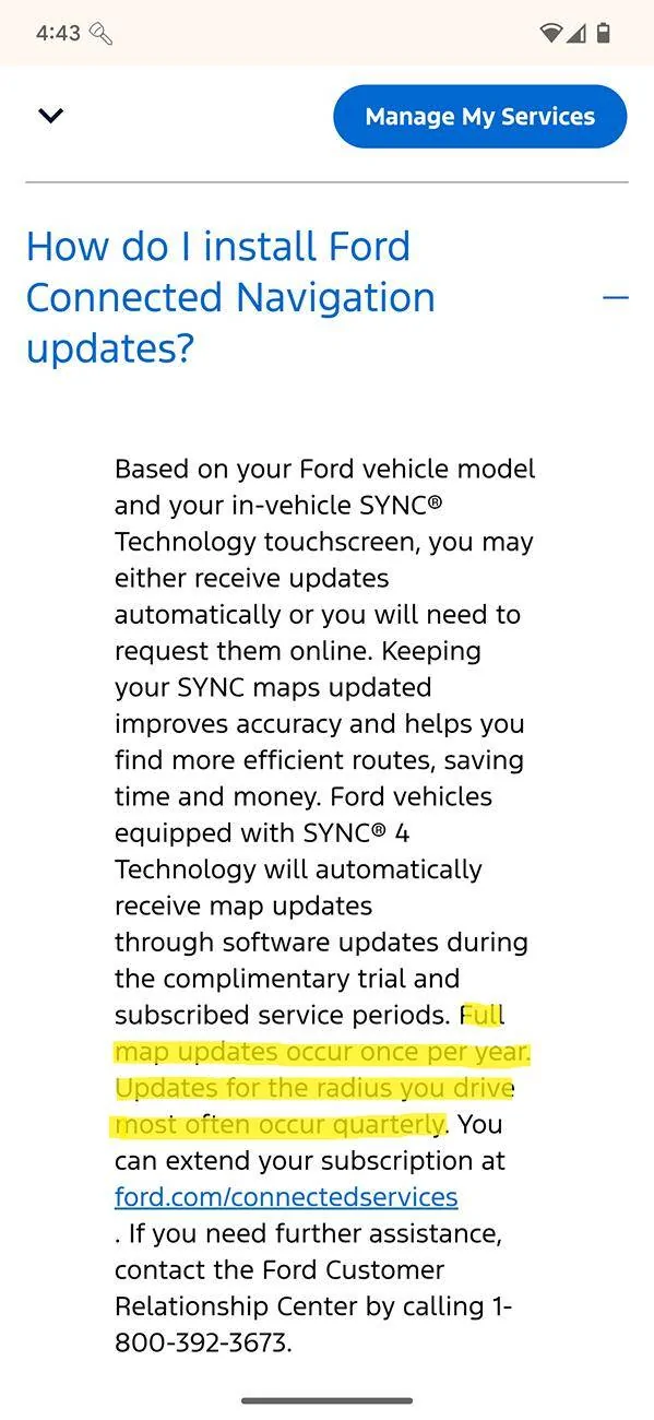 Ford Mustang Mach-E Does Ford Navigation ever update? Screenshot_20250331-164314