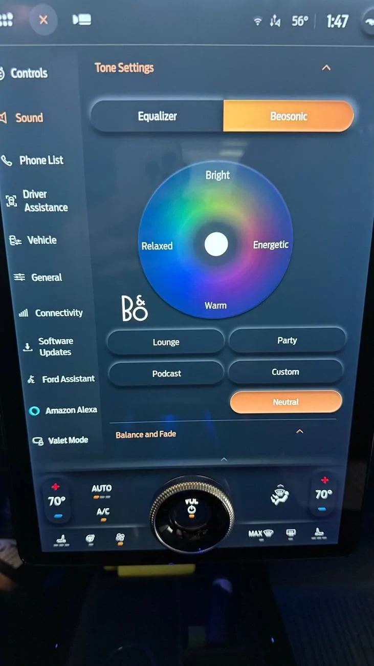 Ford Mustang Mach-E How to Enable B&O Beosonic EQ with FORScan IMG_0483