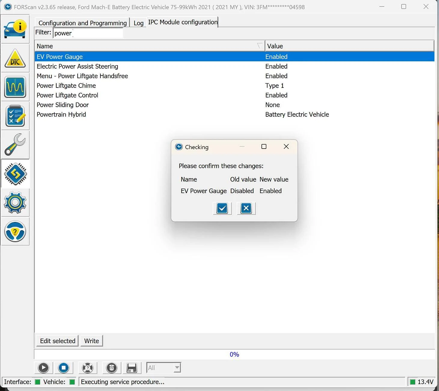 Ford Mustang Mach-E How To: Enable Power Meter on Non-GT Mach E Screenshot 2025-04-09 135003