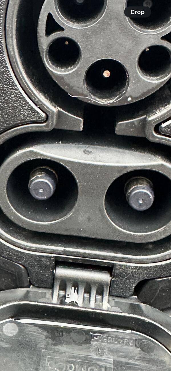 Ford Mustang Mach-E Mach E Charge Port issue or normal IMG_6569