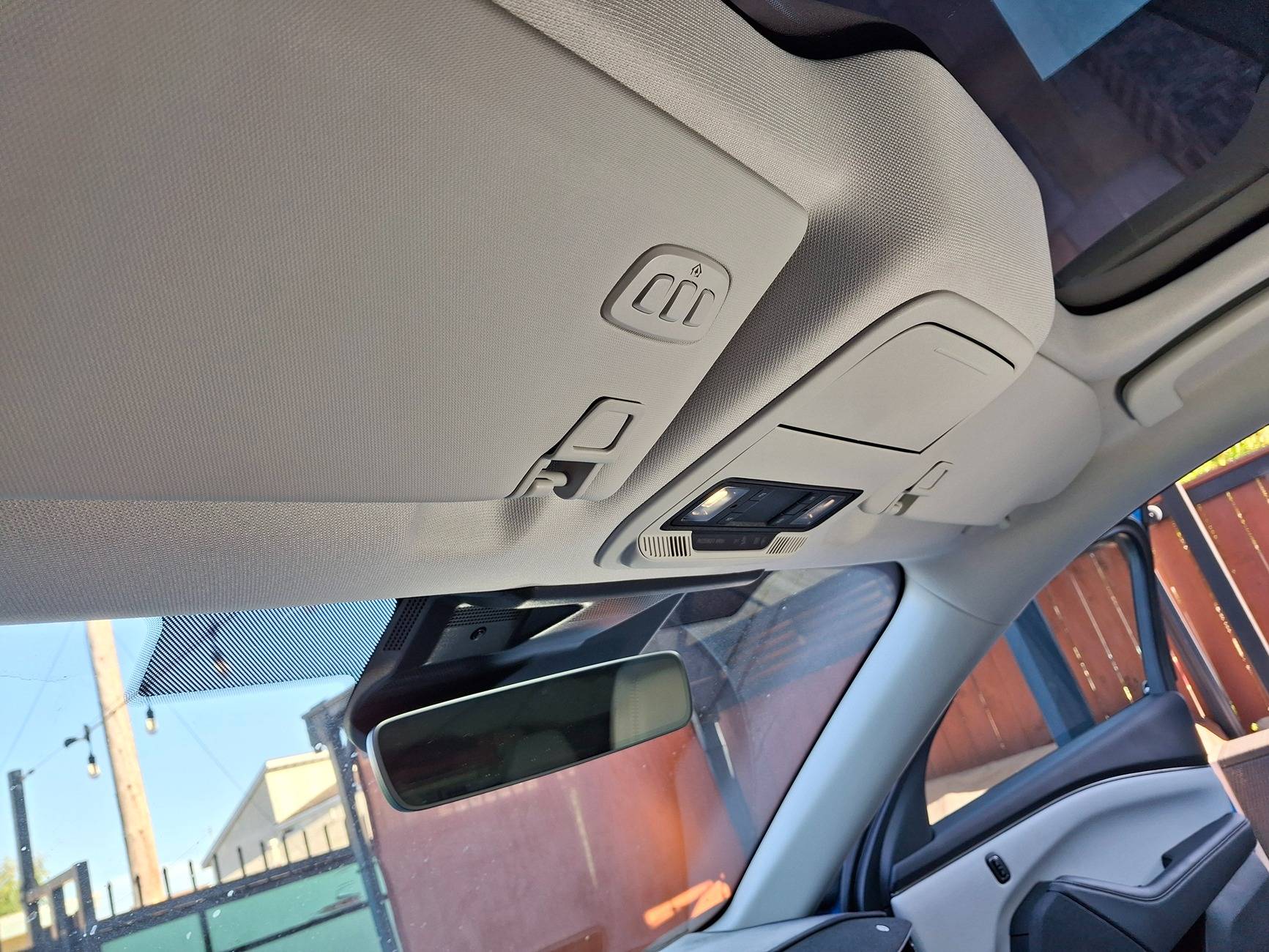 Ford Mustang Mach-E Sun Visor Warning Label Covers 1000013453
