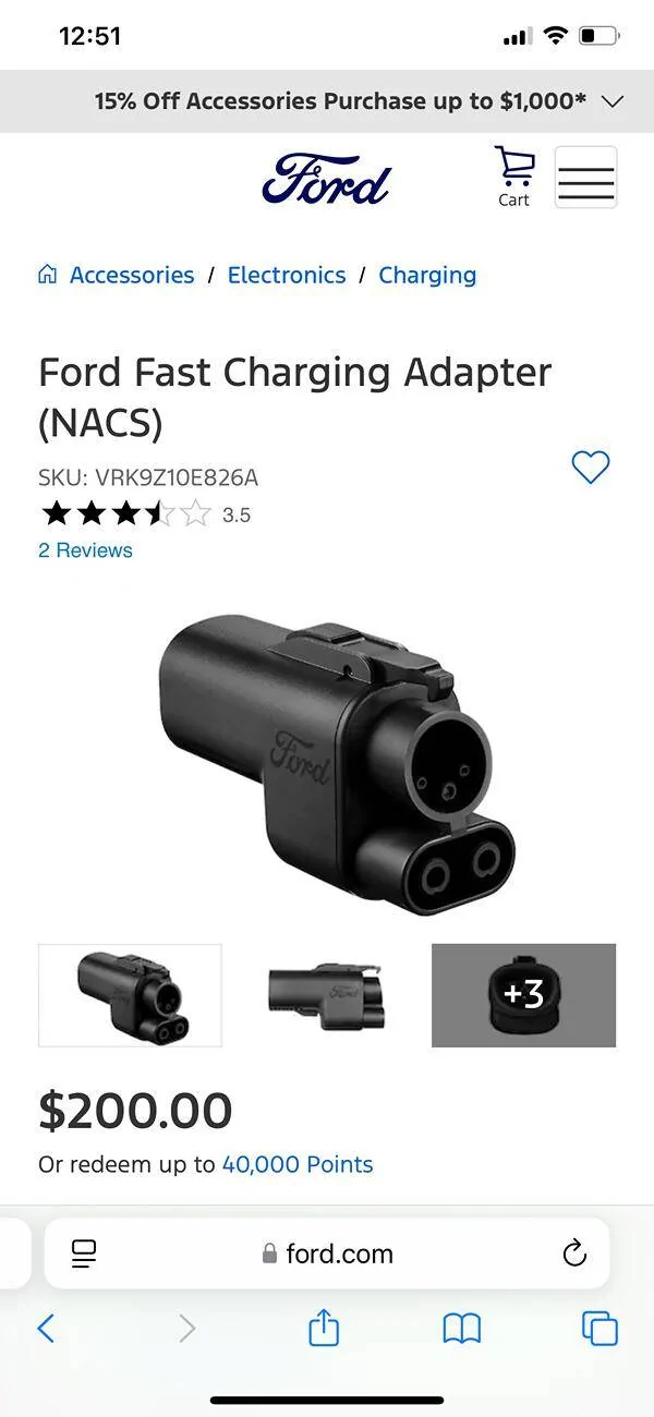 Ford Mustang Mach-E NACS Adapter with Promo Code - Is It Worth It? IMG_9669