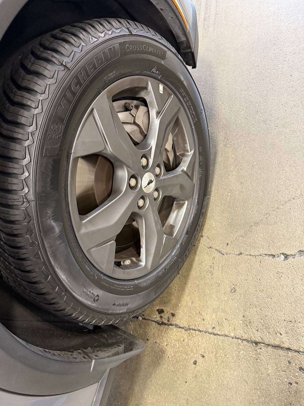 Ford Mustang Mach-E Hankook ion ev vs Michelin crossclimate 2 IMG_3175