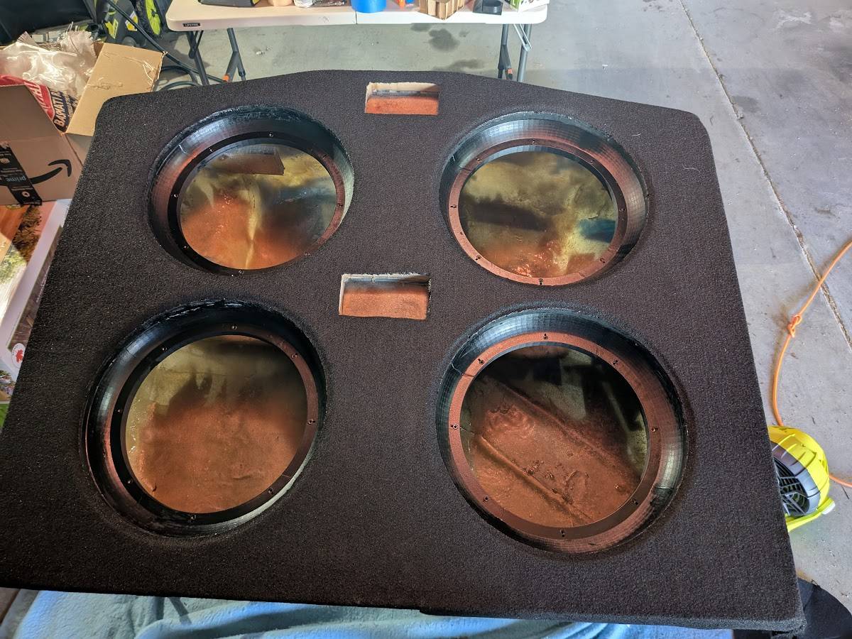 Ford Mustang Mach-E Speakers/Sub/Amps install and base/select model audio information carpet