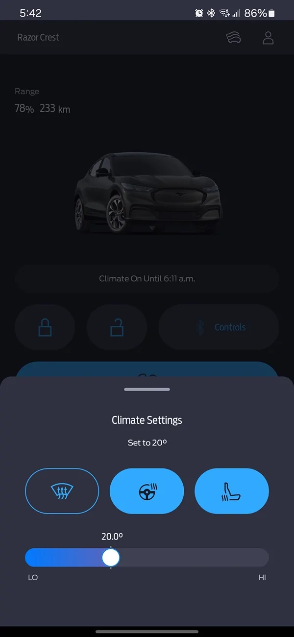 Ford Mustang Mach-E Climate Control! 1000017300