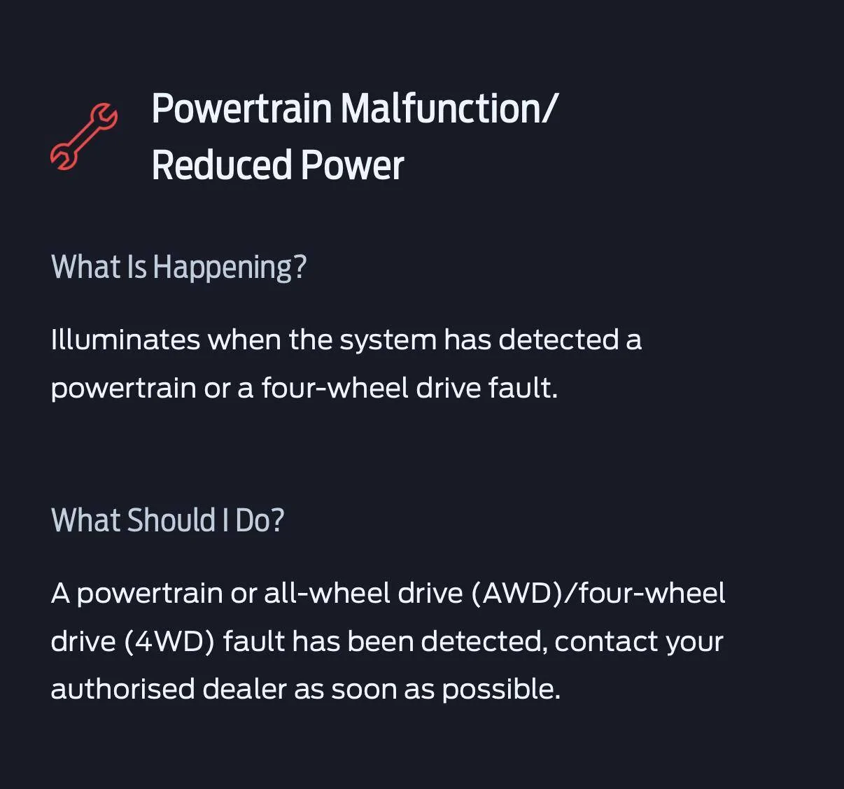 Ford Mustang Mach-E Powertrain Malfunction / High Voltage Battery Warning IMG_2606